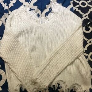 STELLA LAGUNA BEACH WHITE SWEATER